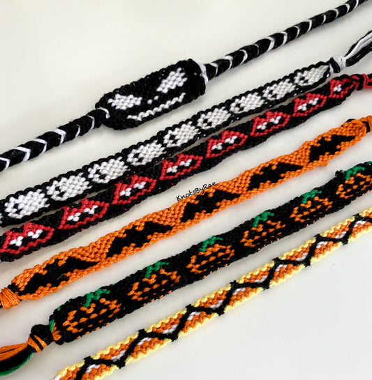 Halloween Friendship Bracelets (Made to Order)