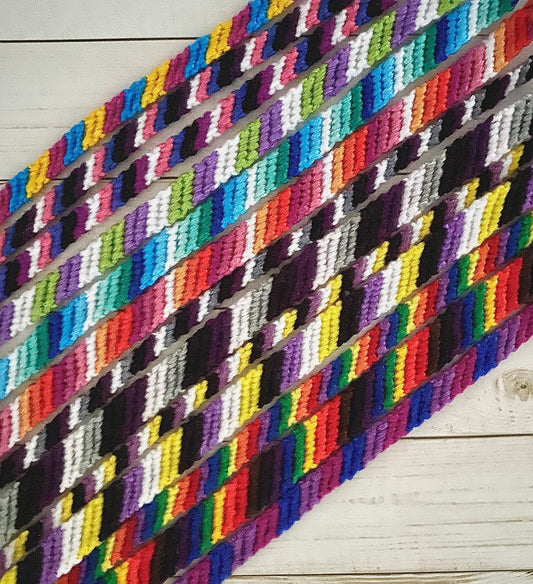 LGBTQ Pride Friendship Bracelets (Made to Order)