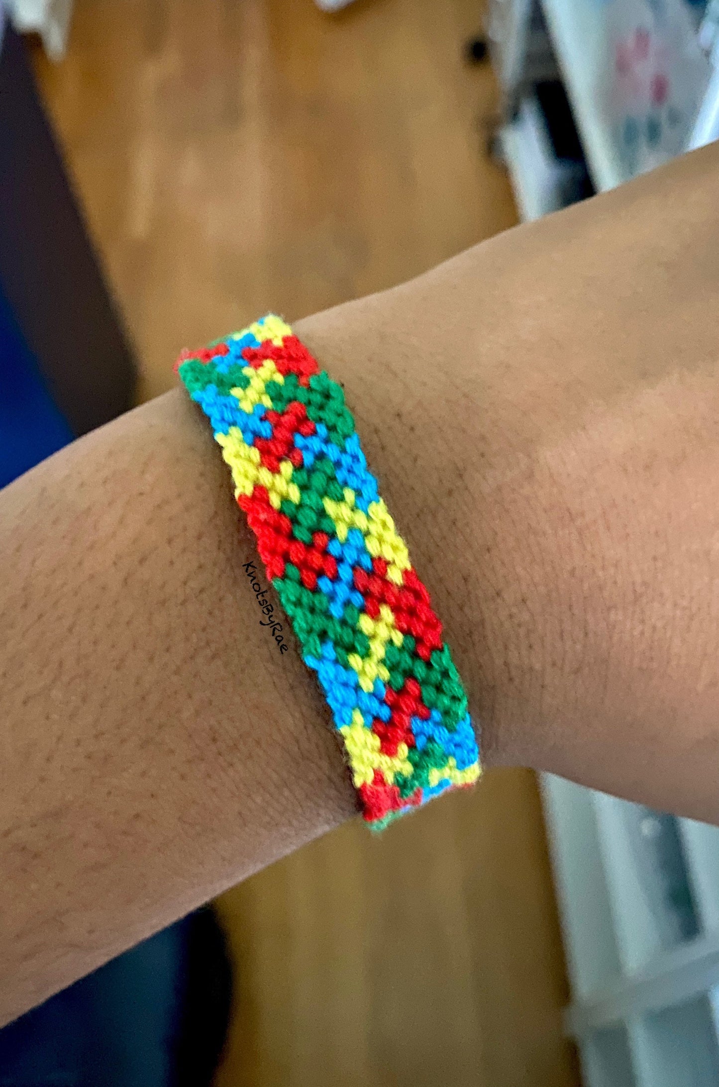 Custom Puzzle Piece Friendship Bracelet
