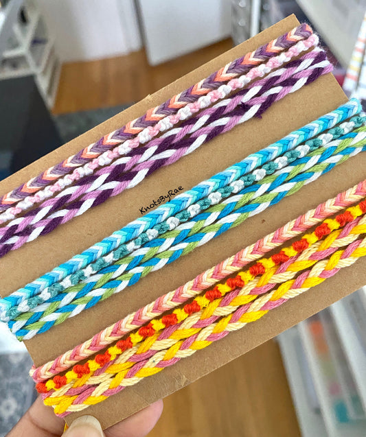 Friendship Bracelet Set (Made to Order)
