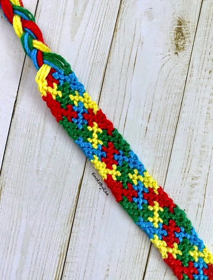 Custom Puzzle Piece Friendship Bracelet