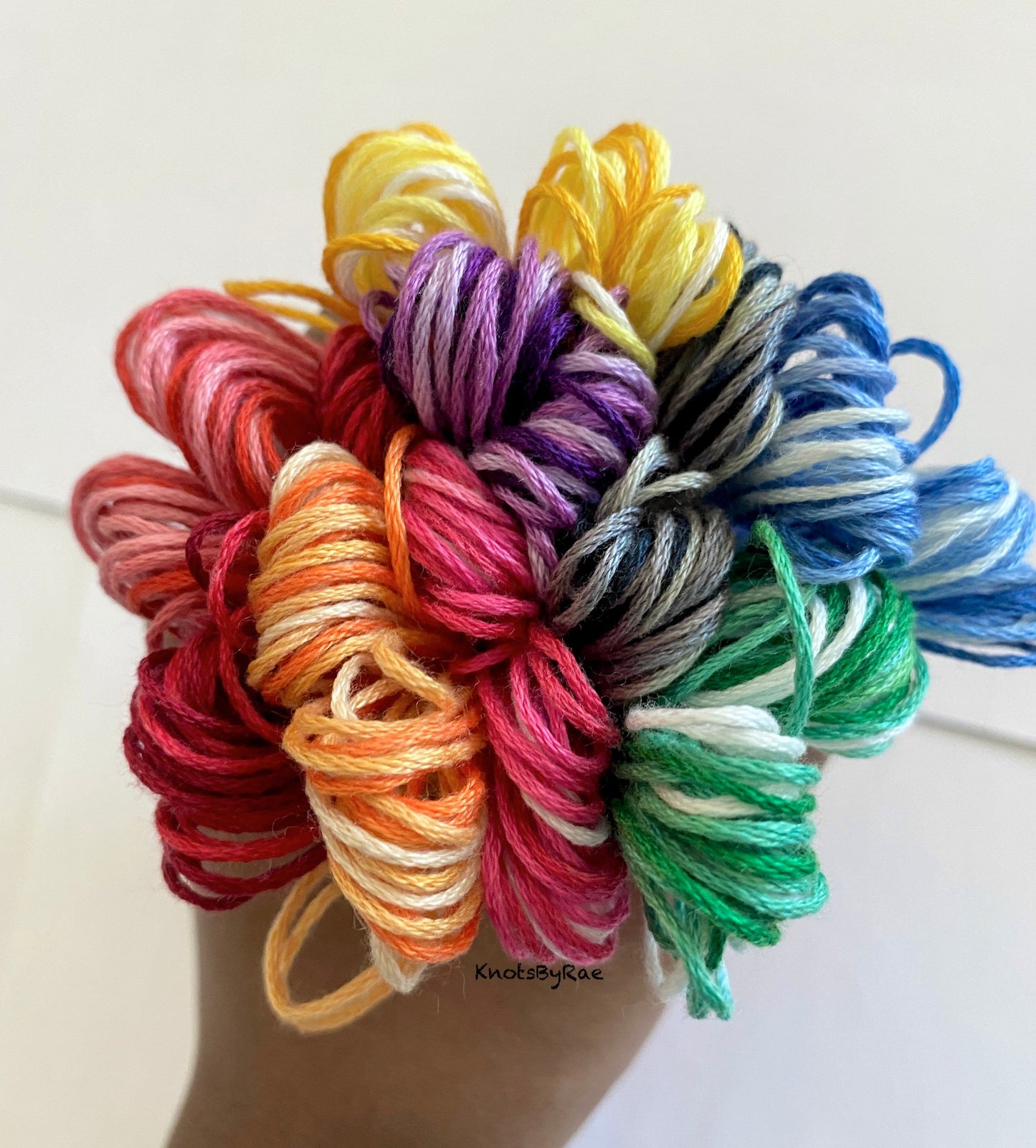 Tie Dye Embroidery Floss