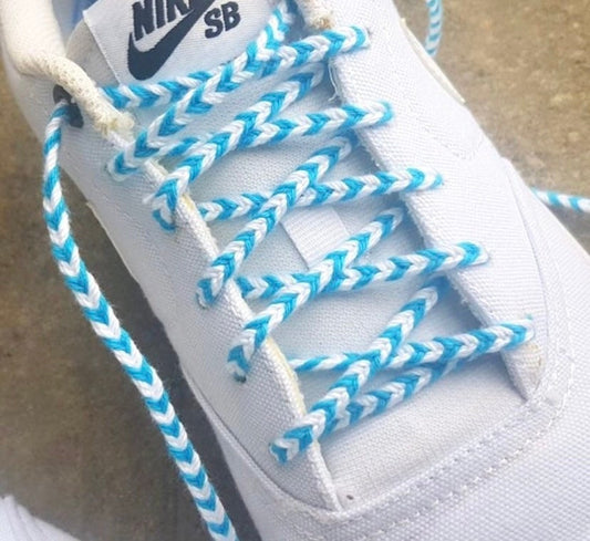 Custom Shoelaces Fishtail Braid