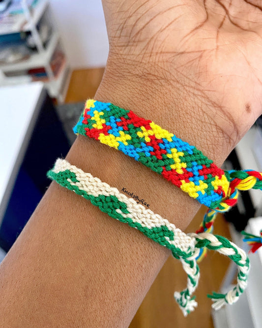 Custom Puzzle Piece Friendship Bracelet