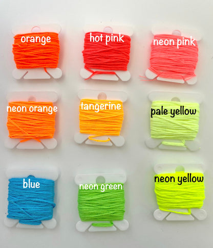Neon Chevron Friendship Bracelets