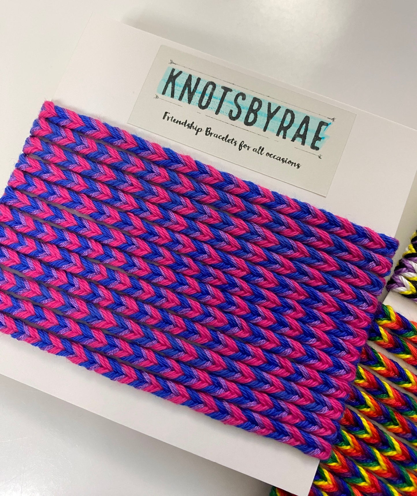 LGBTQ Pride Fishtail Friendship Bracelets (Made to Order)