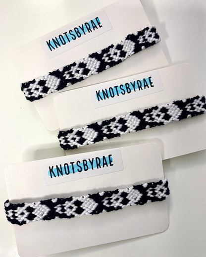 Skull Friendship Bracelet (Made to Order)