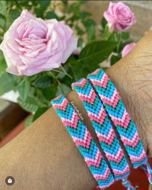 Custom Chevron Friendship Bracelets