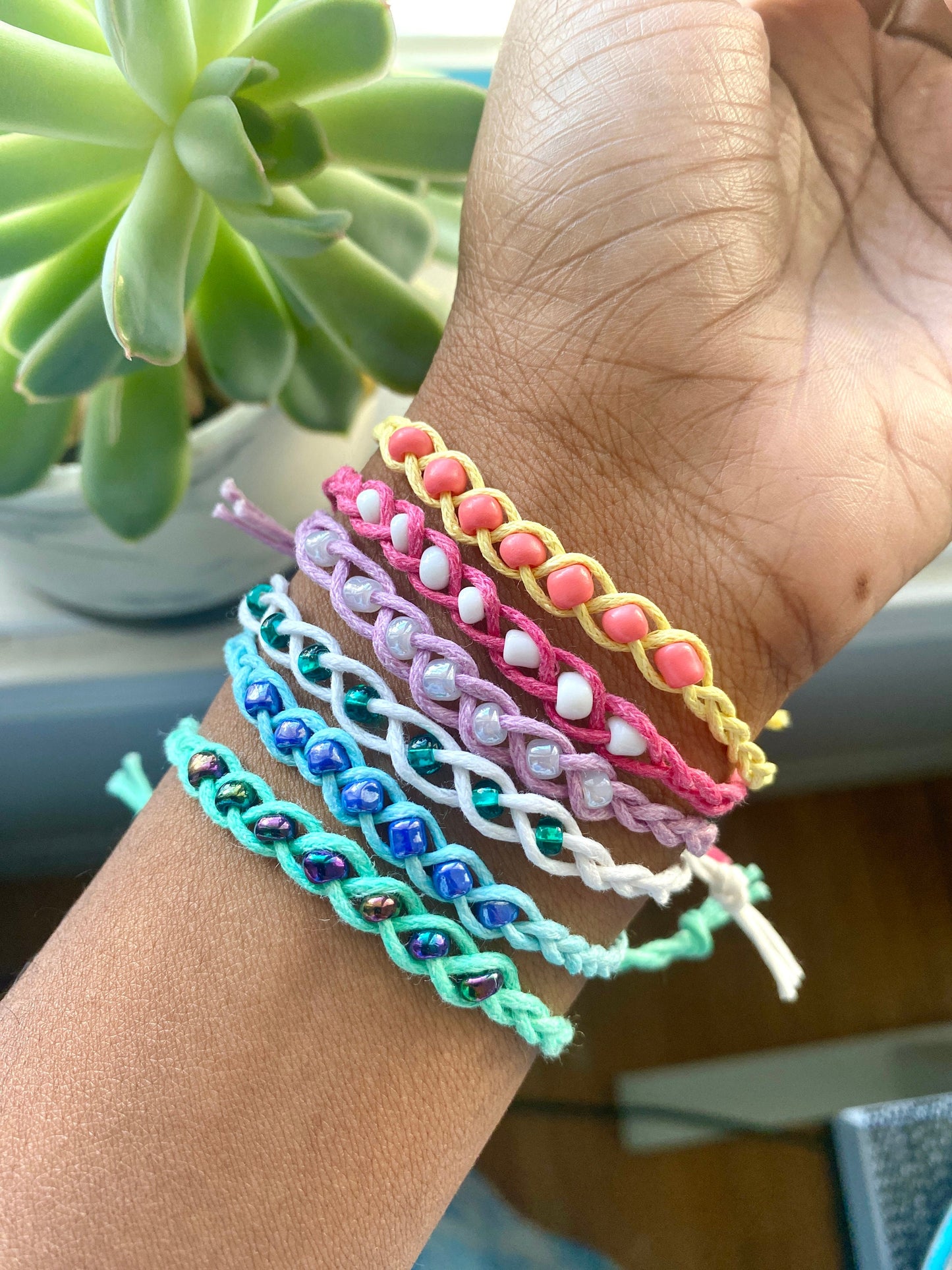 Wish Hemp Friendship Bracelets