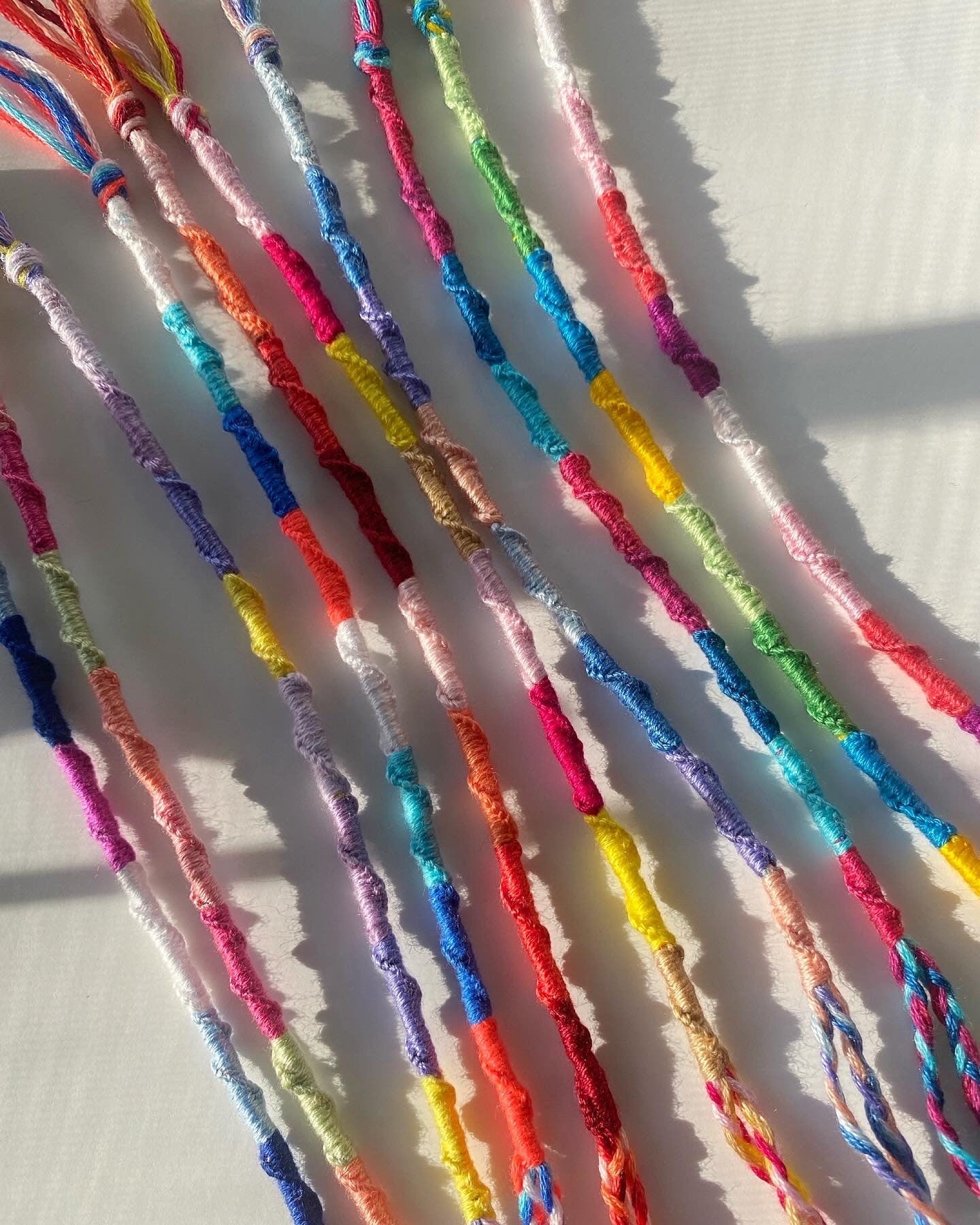 Staircase Spiral Friendship Bracelets