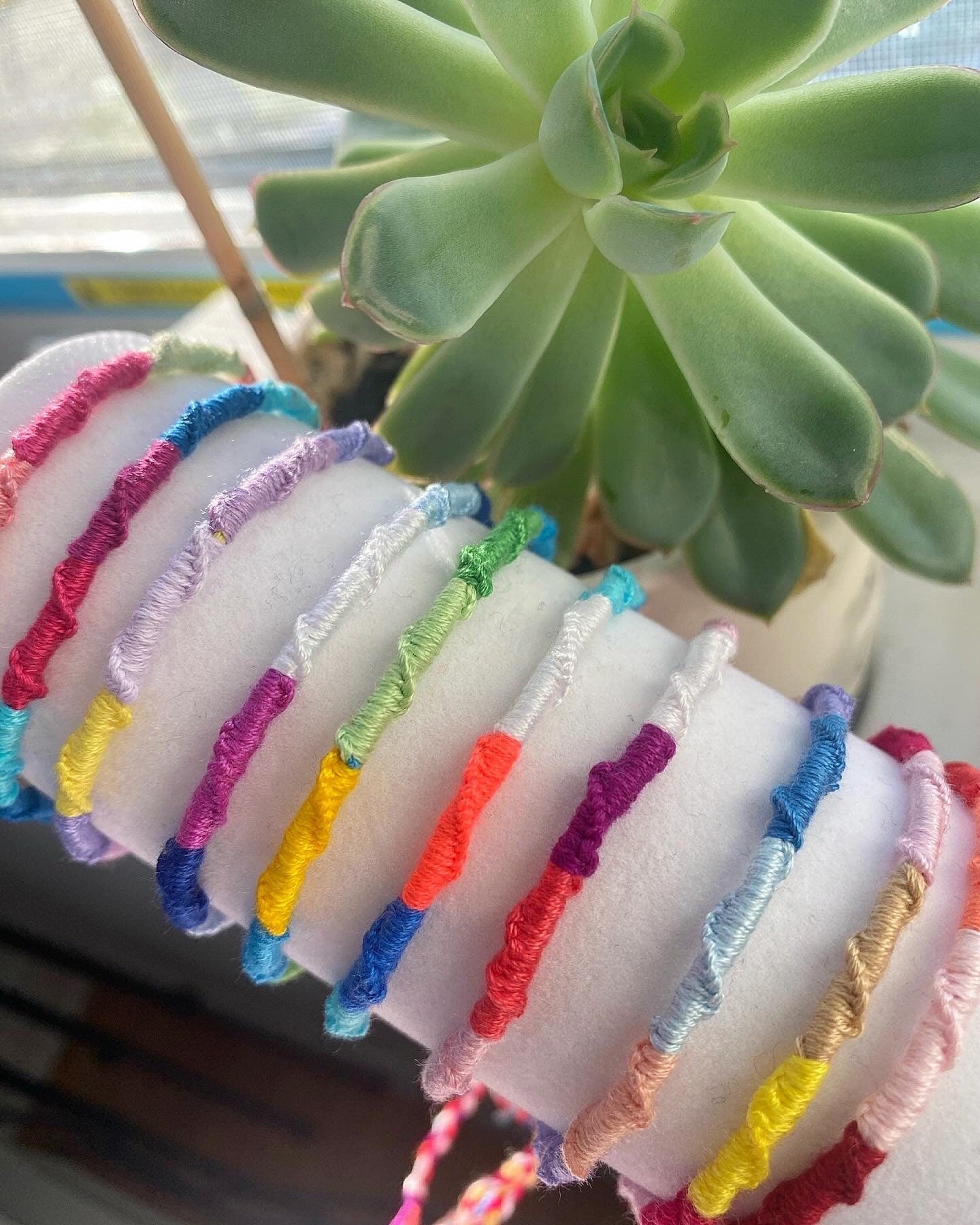 Staircase Spiral Friendship Bracelets